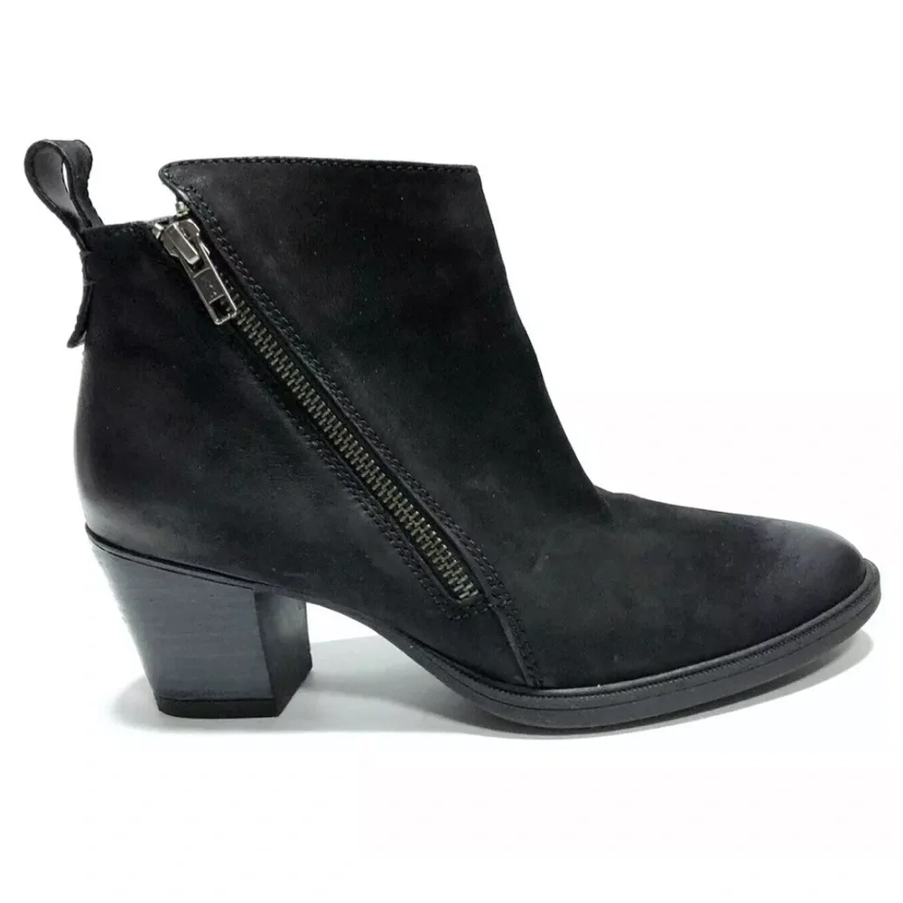 Lucky Brand Women’s Fausst Ankle Booties Black, Size 7.5 M